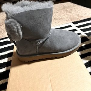 UGGS Classic Bow Mini - Grey